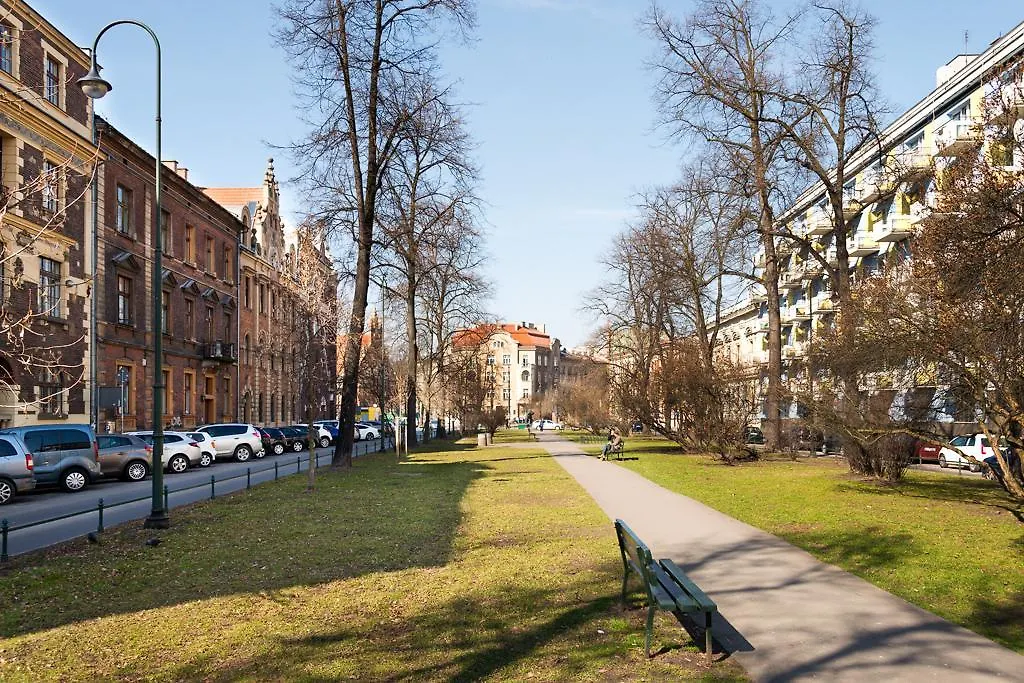Apartment Ferienwohnung Silver Wolf Secesja Krakau Polen